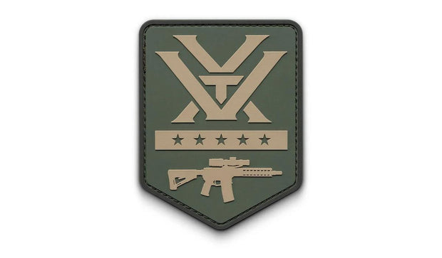 Vortex Badge Patch Grey