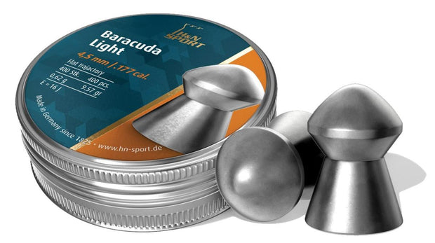 H&N Baracuda Light .177 4.50mm Tin of 400