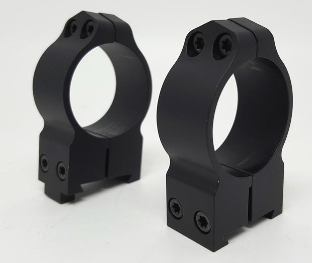 Warne 30mm High Mounts Brno/CZ550 19mm (42-52mm Obj) 15BM