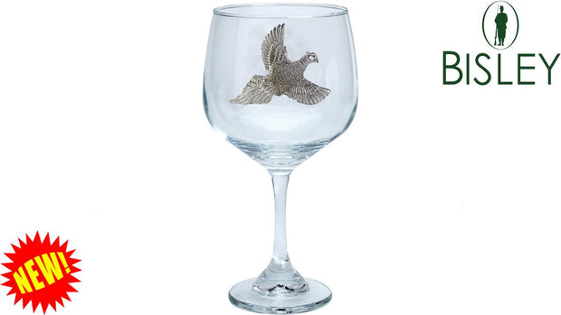 Bisley Gin Glass Pheasant by Bisley