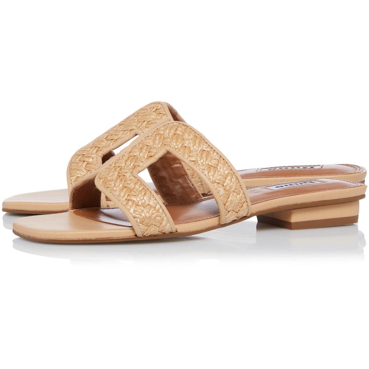 Dune loupe best sale gold sandals