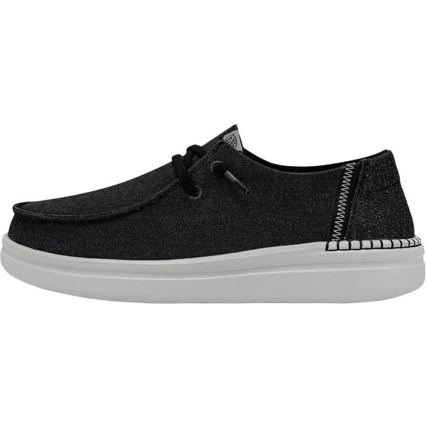 HEYDUDE Wendy Rise Shoe Black