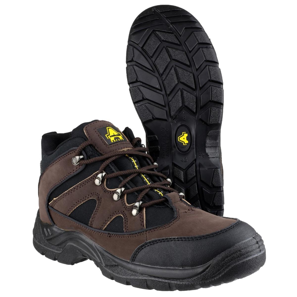 Amblers Safety FS152 Vegan Friendly Safety Boots Brown BushWear