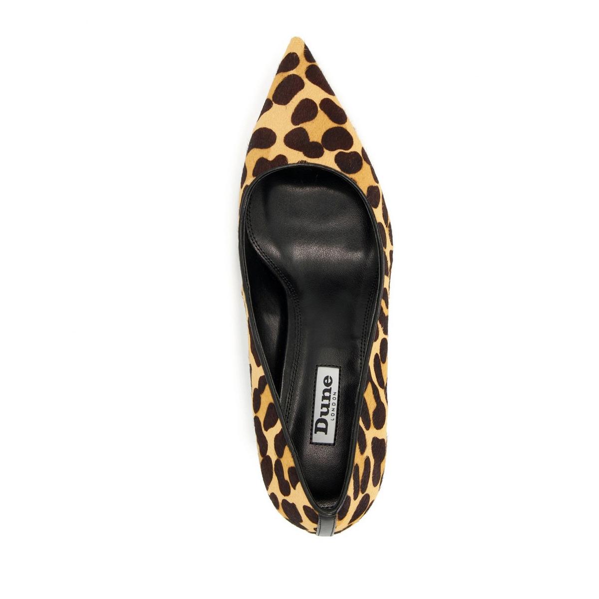 Dune leopard hot sale print shoes