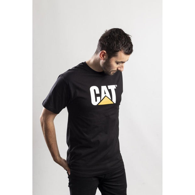 Caterpillar Trademark Logo T-Shirt Black