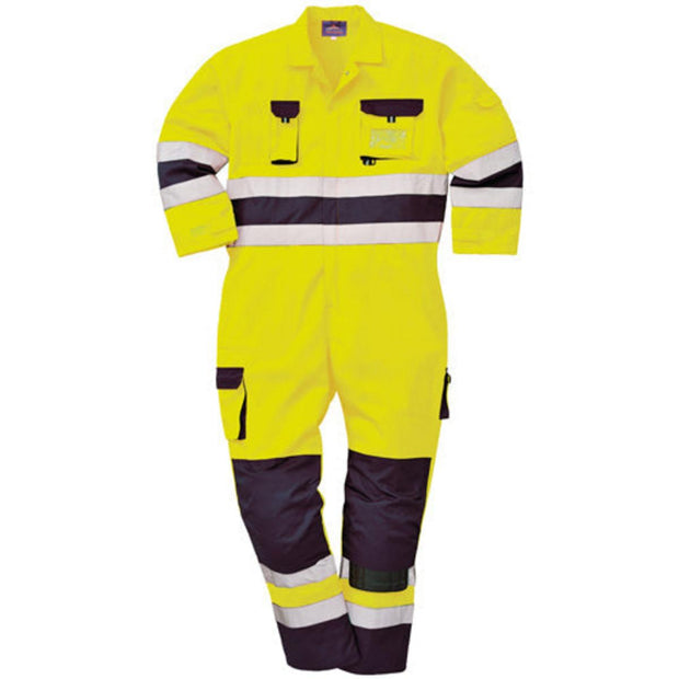 Game Portwest TX55 Nantes Hi Vis Overalls with Kneepad Pockets