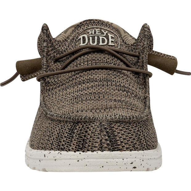 HEYDUDE Wally Sox Shoe Brown