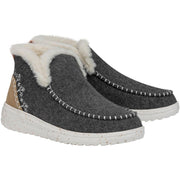 HEYDUDE Denny Wool Faux Shearling Boots Grey