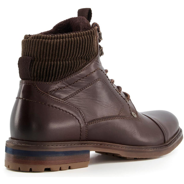 Dune Candor Toe Cap Worker Boots Brown