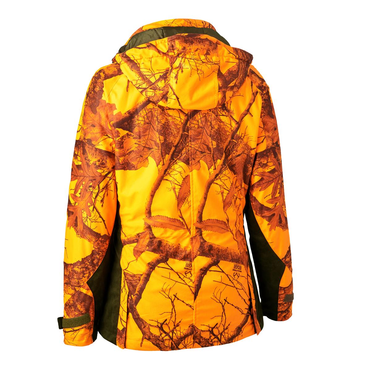 Orange camo 2025 jacket cropped