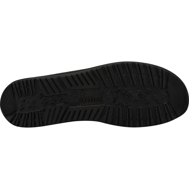 HEYDUDE Wally Sox Shoe Micro Total Black