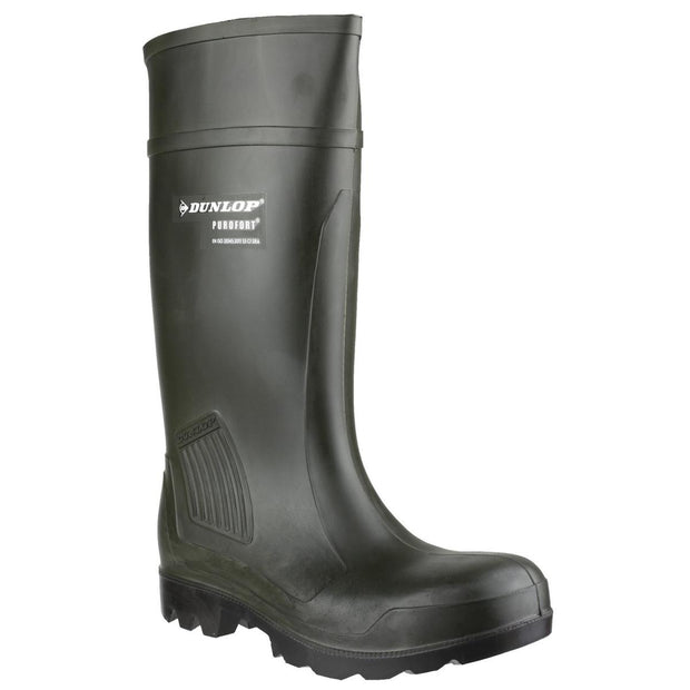 Dunlop PurofortÂ Professional Full Safety Wellington Green