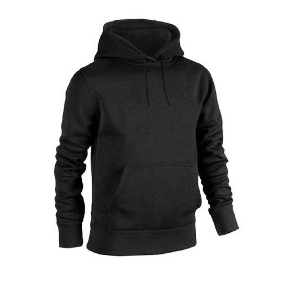Urban Road Urban Road Plain Hoodie Black BushWear
