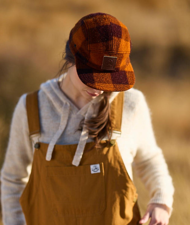 Swanndri Wentworth Valley v2 Wool Cap Cedar Check