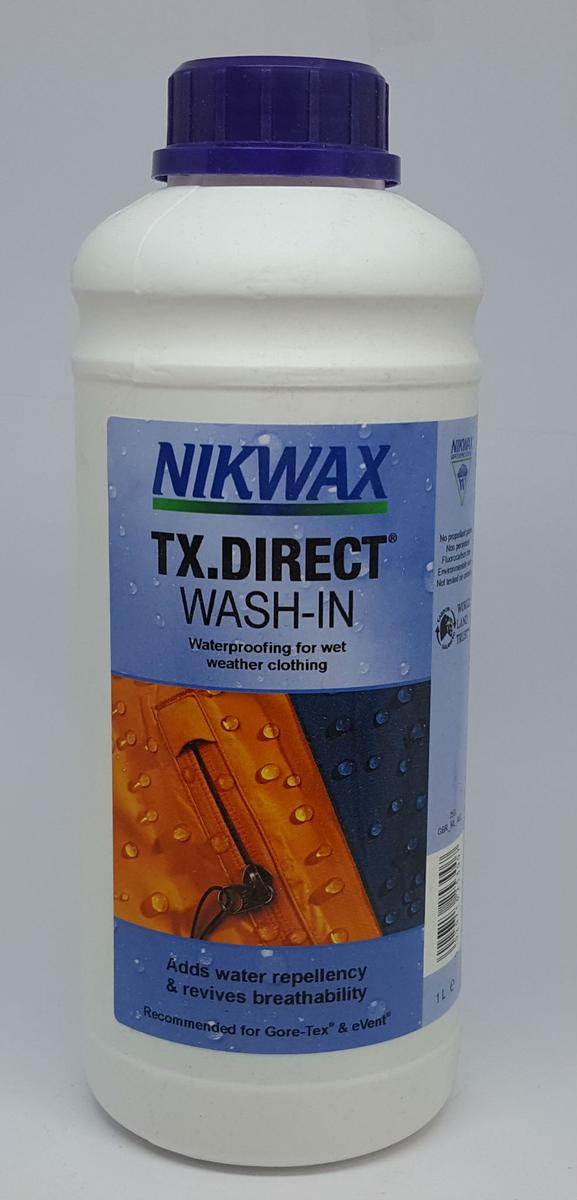 TECHWASH BIG - Green NikWax® washing liquid for waterproof & breathable  clothing- 1L