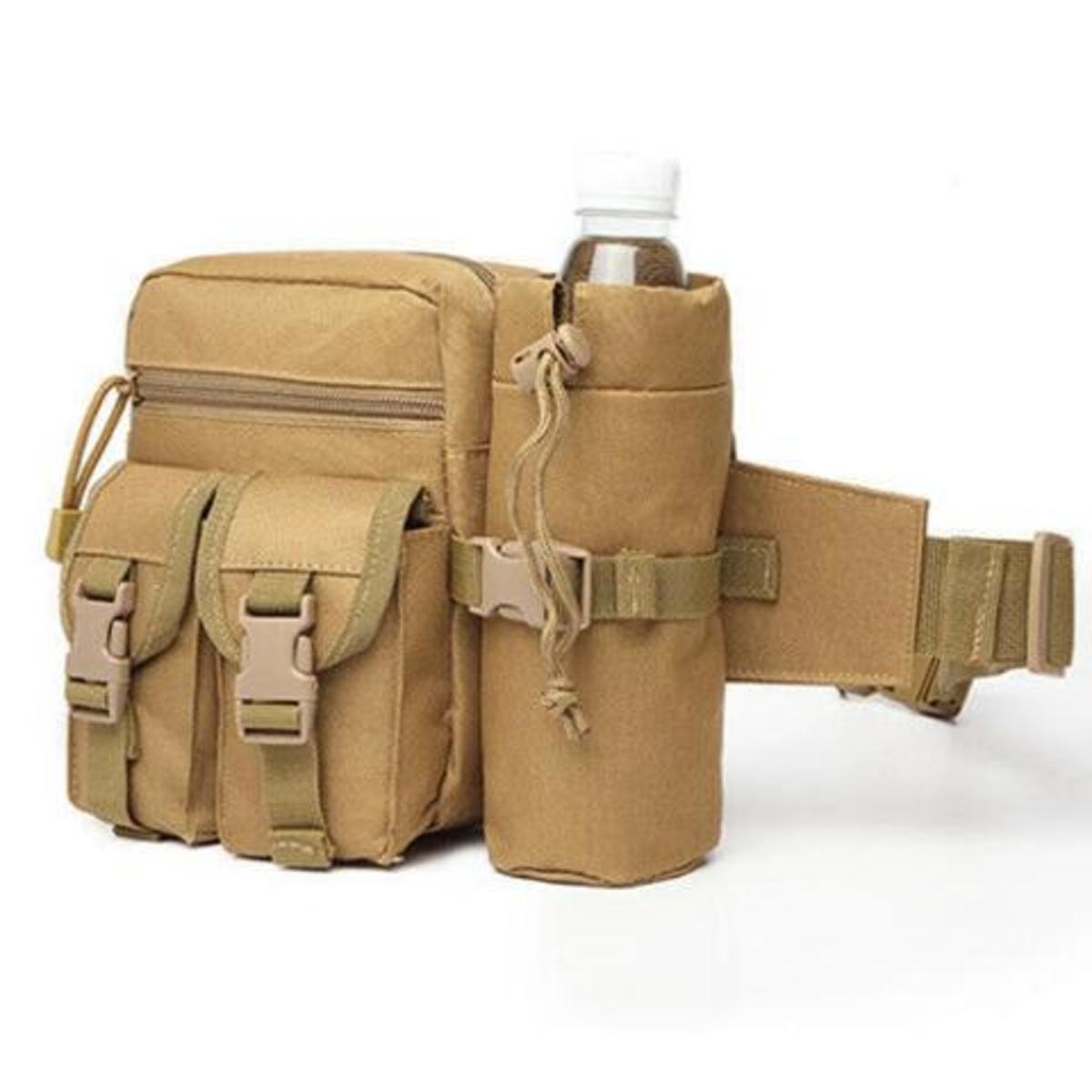 ek Wholesale Tactical Waist Bag With Water Bottle Attachment – BushWear