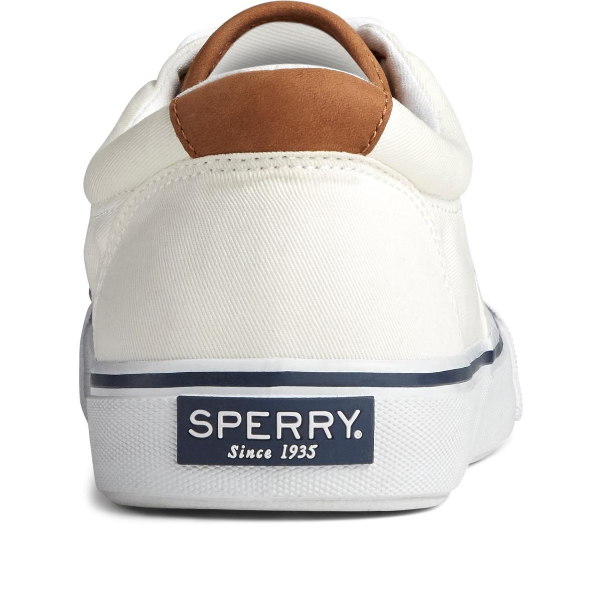 Sperry Striper II CVO Canvas Shoe Salt Washed White BushWear