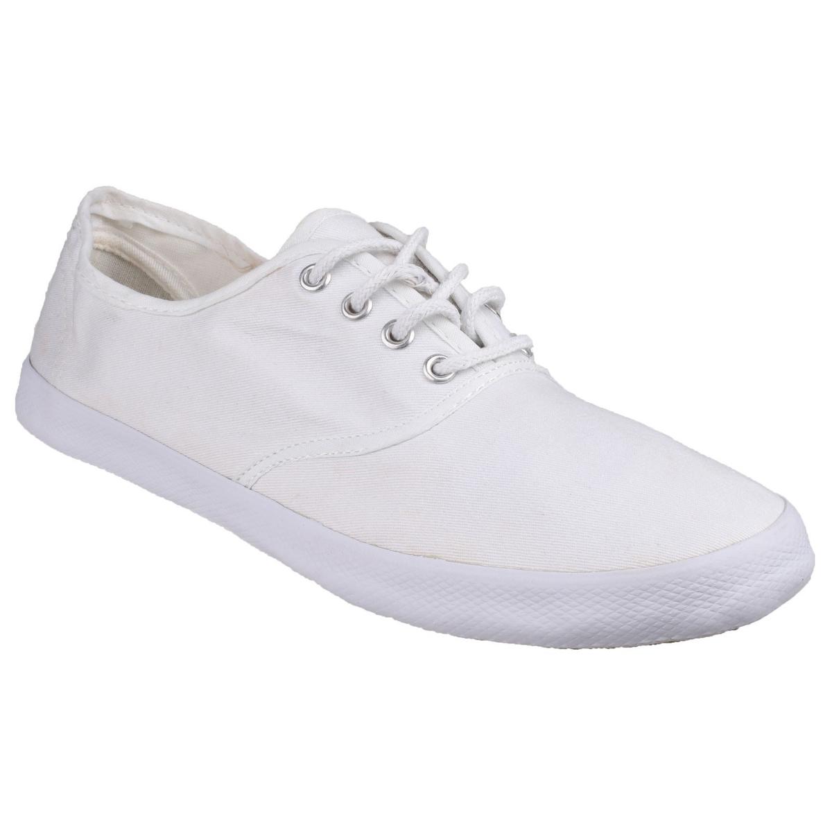 White plimsolls sales