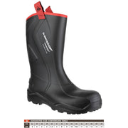 Dunlop Purofort+ Rugged Full Safety Wellingtons Black