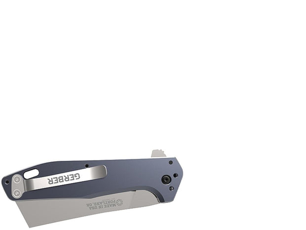 Gerber Fastball Cleaver 20CV (Folding Blade Clip Cleaver) - Urban Blue