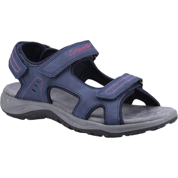 Cotswold Freshford Recycled Sandal Navy/Berry